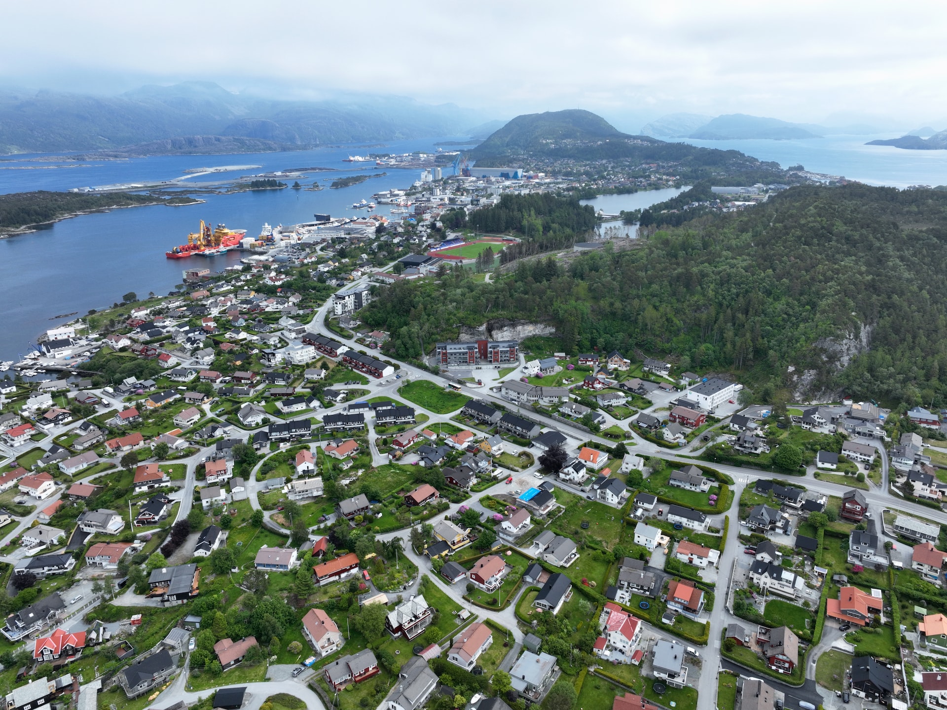 Florø, Birds Eye View